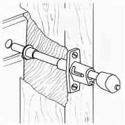Paire de BLOQUES BAIES pour VOLET ROULANT - ABUS .