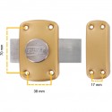 Serratura per Porta KLOSE Besser a Bottone (3 - 5 chiavi), 45 mm (fori 70 x 38 mm), Qualità Europea