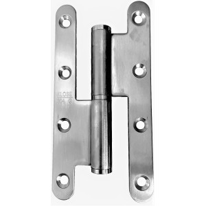 Paumelle Inox 304 Porte  Bois KLOSE besser 140 x 70 Bouts Ronds