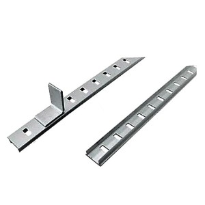 1 Lot : 20 Crémaillères Alu anodisées 1.83 mètre + 100 Taquets pr étagéres Bois
