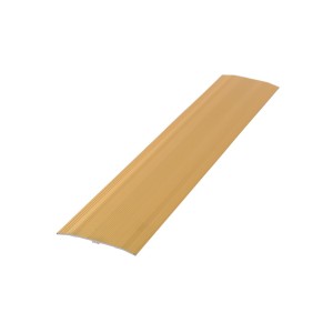 Seuil plat - Aluminium- Anodisé Or - Largeur : 60 mm.