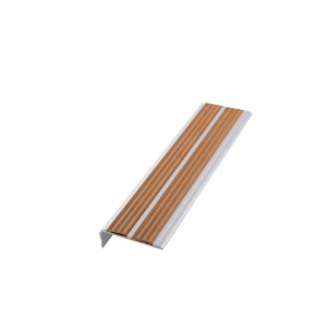 Nez de Marche 81 mm x 30 mm - Argent avec Antidérapant