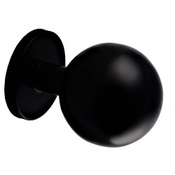 Tirare il pulsante "BLACK MATT" KLOSE besser Nero epossidico Diametro :76 mm