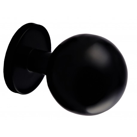 Bouton de Tirage KLOSE besser  Noir Epoxy Diam 76 mm