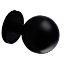Tirare il pulsante "BLACK MATT" KLOSE besser Nero epossidico Diametro :76 mm