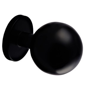 Bouton de Tirage KLOSE besser  Noir Epoxy Diam 76 mm