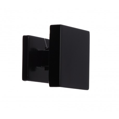 Bouton de Tirage KLOSE besser  Noir Epoxy Carré