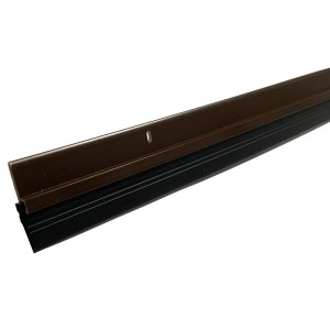 Bas de Porte Marron- A visser- 1 mètre de long.
