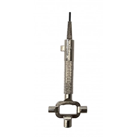 Llave de cerradura con lengüeta KLOSE besser rectangular de 6 x 9 mm