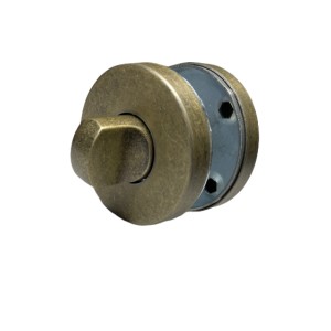 Paire de Poignées sur Rosaces "ANTIK GOLD" Inox 304
