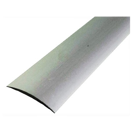 Soglia inferiore 40x5 mm - KLOSE besser - Anodizzato argento - Lunghezze: da 1 metro a 1,50 metri - 087 Arg.