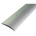 Soglia inferiore 40x5 mm - KLOSE besser - Anodizzato argento - Lunghezze: da 1 metro a 1,50 metri - 087 Arg.
