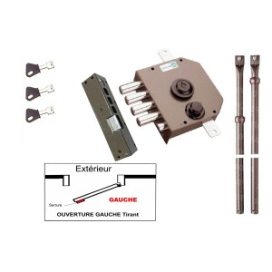 MOTTURA 630 A2P1* ETOILE MARRON   Avec Gache Électrique