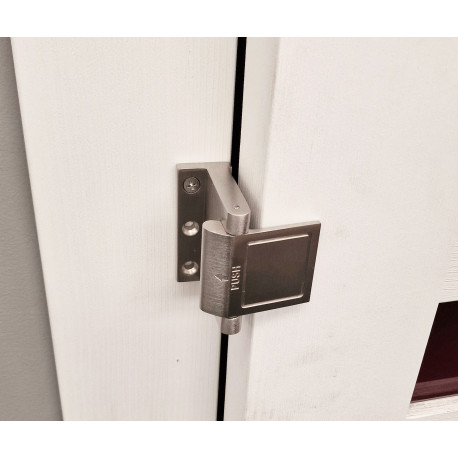 Entrebailleur U.S.A en aluminium Couleur INOX