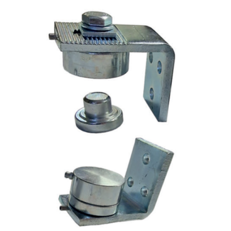 Pivots de Portail a Visser et Souder KLOSE  - A Coussinets - Roulements Billes Diam 70 mm