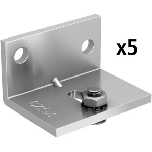 Kit Rail de 1.60 Mètre pour Porte Coulissante suspendue de 40 kg-Made in FRANCE
