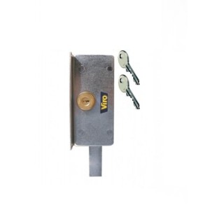 SERRURE BLINDEE LYONNAISE POUR PORTE de GARAGE BASCULANTE VIRO 4201 en Position VERTICALE