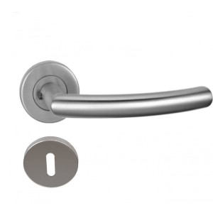 Paire de  Poignée de Porte sur Rosaces  "ELSA Ronde"