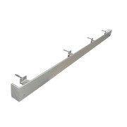 Riel de puerta corredera de aluminio anodizado CACHE