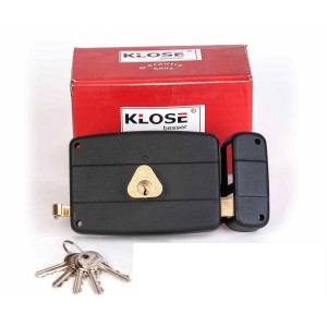 KLOSE besser Serrure Un point en Applique à Tirage Horizontale 140x92 mm - ( Similaire JPM CISA.... ) 3 clés