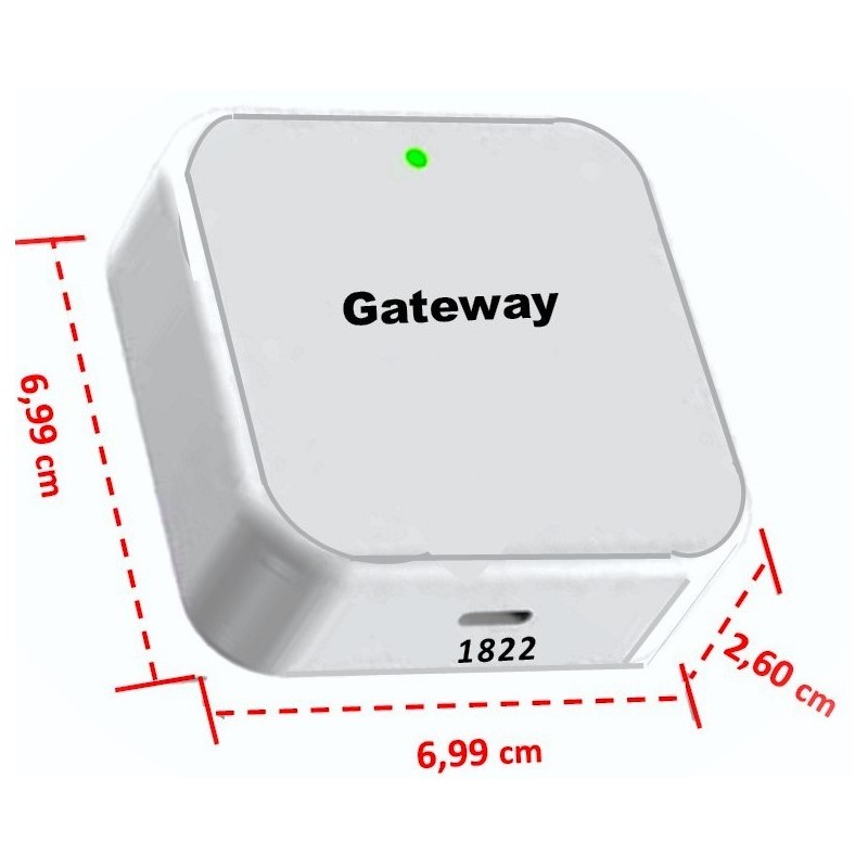 Pasarela WiFi GATEWAY :imprescindible para cerraduras electrónicas, así como para la apertura a distancia mediante TTlock