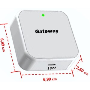 Pasarela WiFi GATEWAY :imprescindible para cerraduras electrónicas, así como para la apertura a distancia mediante TTlock