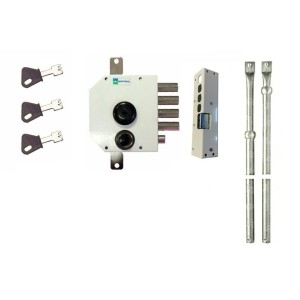Serrure 3 Points MOTTURA 630 A2P1* ETOILE BLANCHE   Avec Gache Électrique