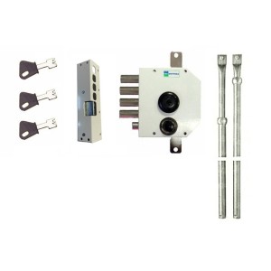Serrure 3 Points MOTTURA 630 A2P1* ETOILE BLANCHE   Avec Gache Électrique