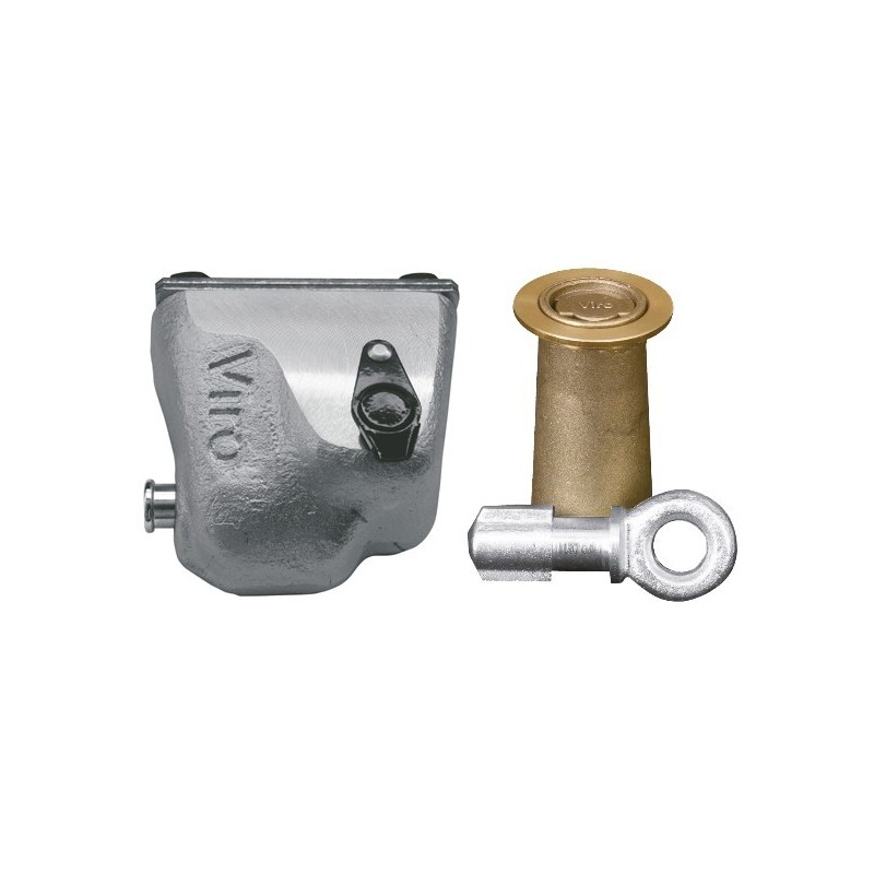 Serrure  pour Porte Basculante K et Rideau Roulant "Viro" 4218