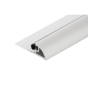Profilo Soglia Pota in legno anodizzato argento - 1 metro secondo Norme PMR "Handicap" - Da tagliare - KLOSE BESSER