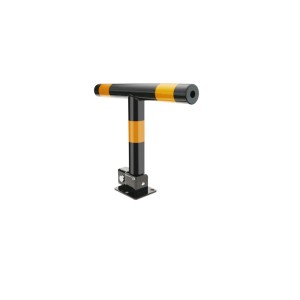 Barriere de Parking manuelle Design Noire ,moderne, en forme de "T"
