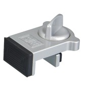 Limiteur- Bloqueur de Porte Coulissante-KLOSE besser - Zamak - 3 couleurs disponibles : Blanc , Argent et Noir .