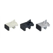 Limiteur- Bloqueur de Porte Coulissante-KLOSE besser - Zamak - 3 couleurs disponibles : Blanc , Argent et Noir .