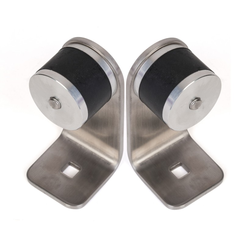 KLOSE besser.Paire de Supports " Droits"  KLOSE besser, pour Barre à Couper - Tube diam.: 40 mm.