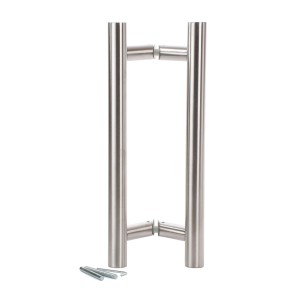Paire de baton de Maréchal 1800 mm-  Oblique - Inox 316 -