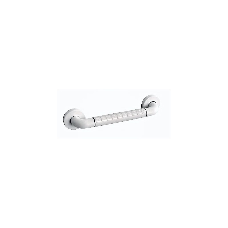 Barre d'appui angle 90 Nylon blanc