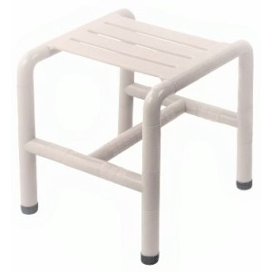 Tabouret simple /  Nylon blanc