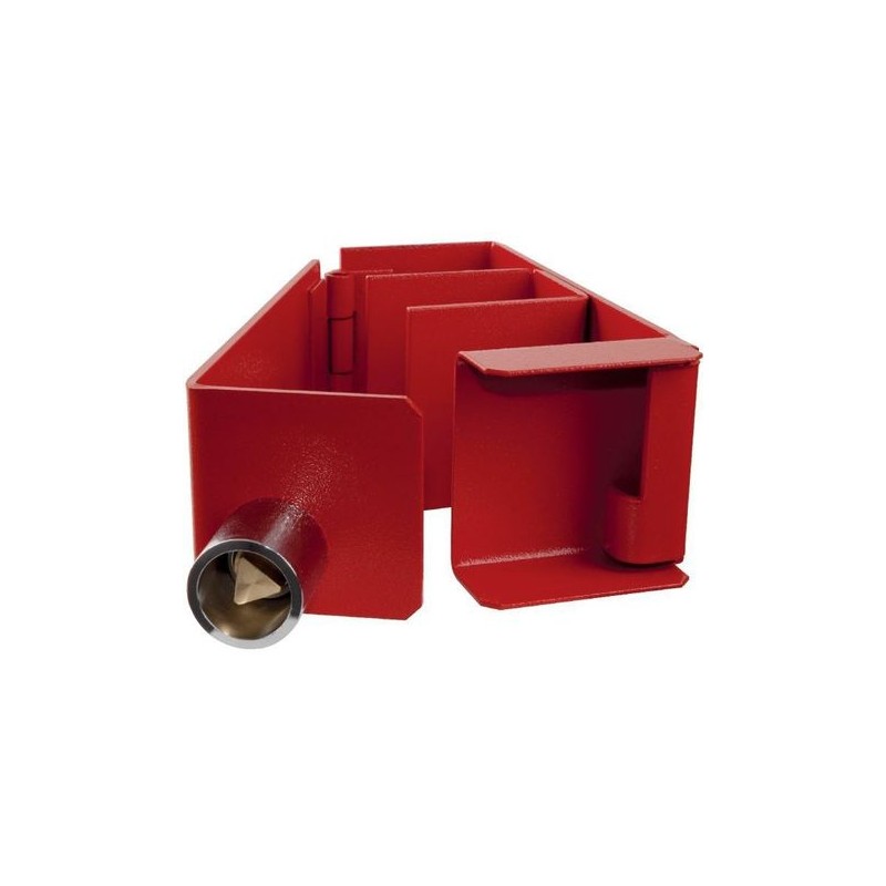 Cravate d'échelle rouge pour clé Triangle de 14 . Code 1454 CPEG .