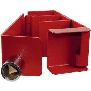 Cravate d'échelle rouge pour clé Triangle de 14 . Code 1454 CPEG .