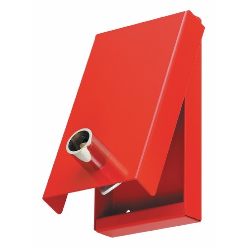 Boite a Clé Pompier rouge. Triangle de 11. Code 1454 BPPEG